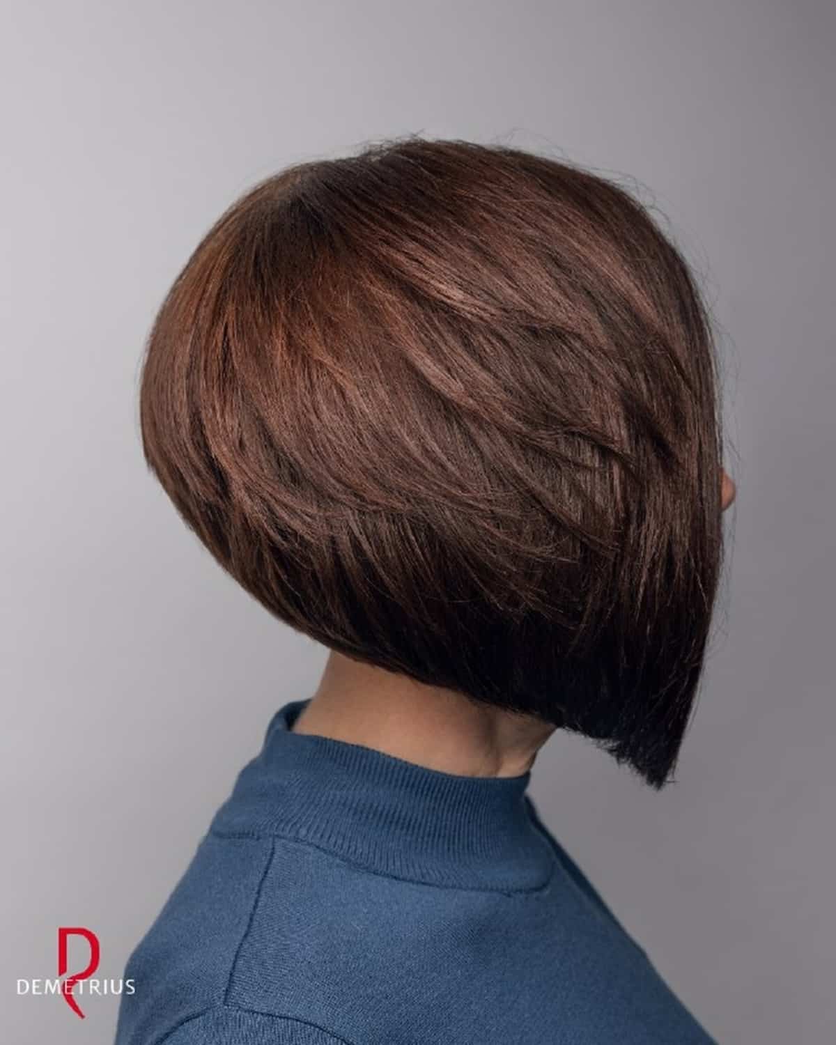 textured inverted bob