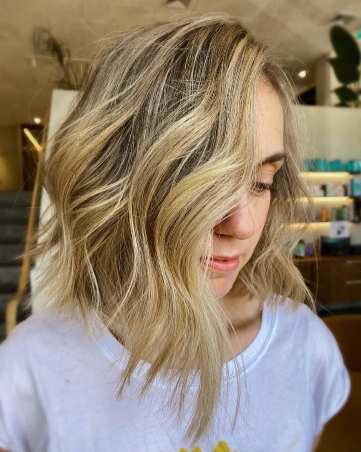 The Popular Messy Inverted Bob