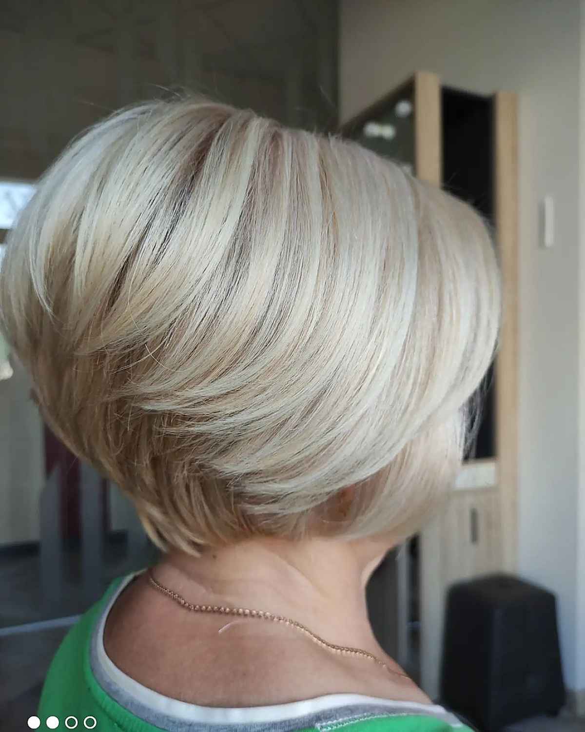 wedge bob perfect for thick hair