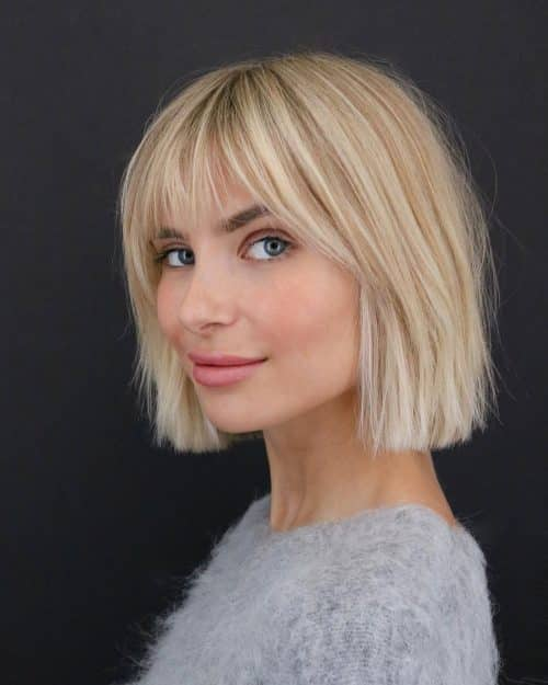 29 Short Hair with Bangs Hairstyle Ideas