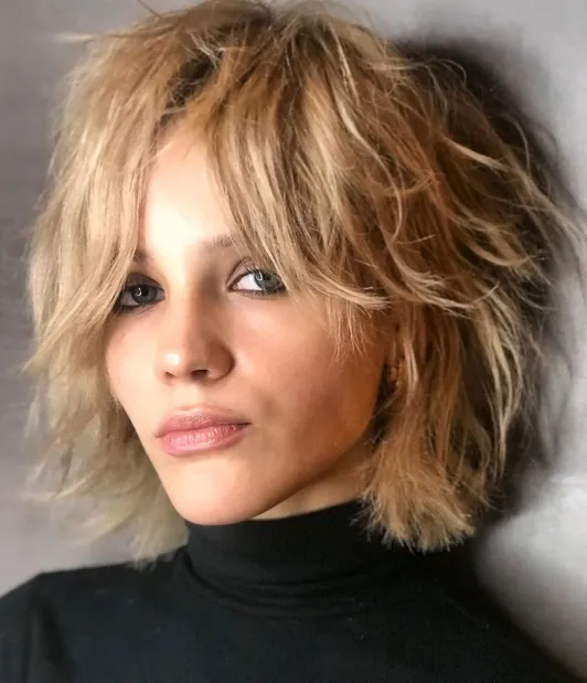Textured Layered Shag