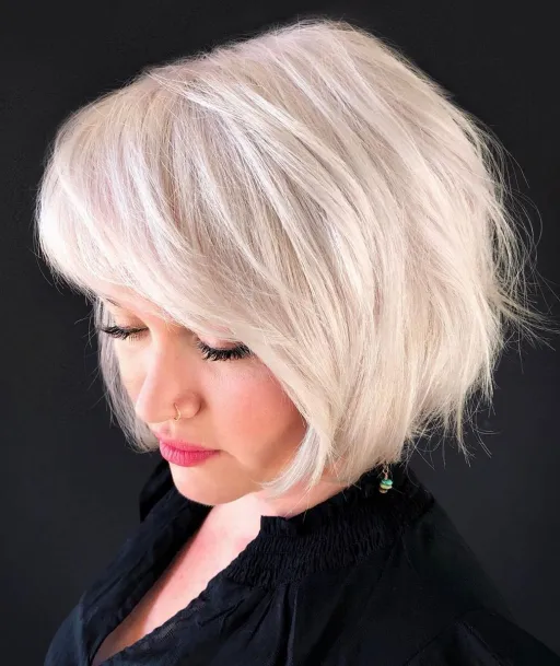 Platinum Messy Waves