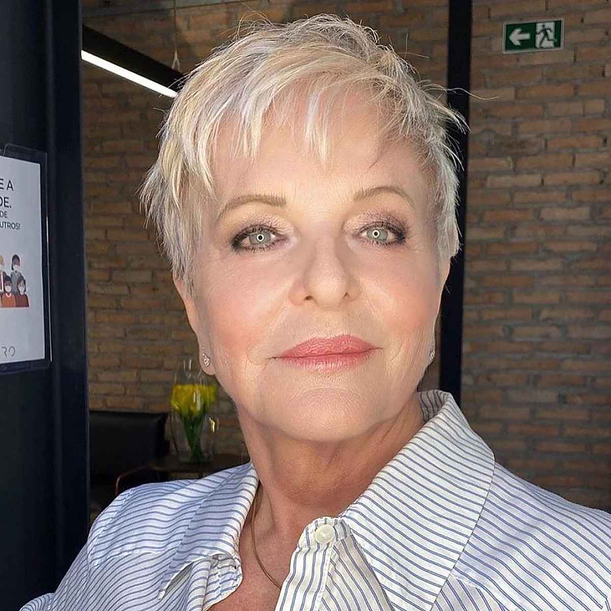 Younger-Looking Pixie for Women Over 60