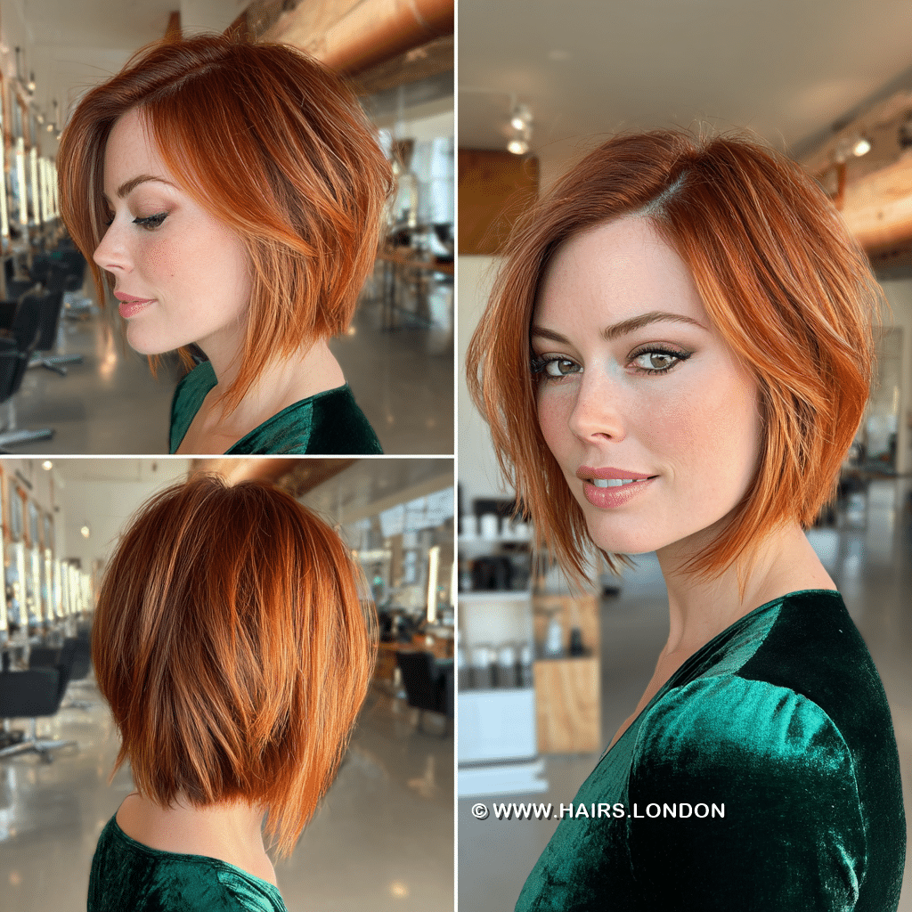 Vibrant Copper Auburn Hair