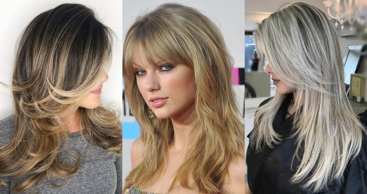 45 Cute and Effortless Long Layered Haircuts with Bangs