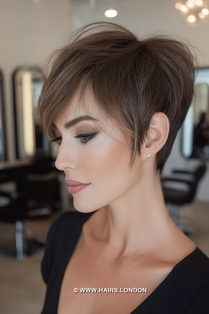 Soft Mocha Brown Hair