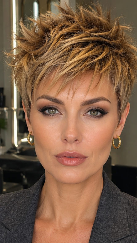 55 Pixie Cuts in Blonde, Red, Brown, Ombre, and Highlights Honey Toffee Blonde Hair
