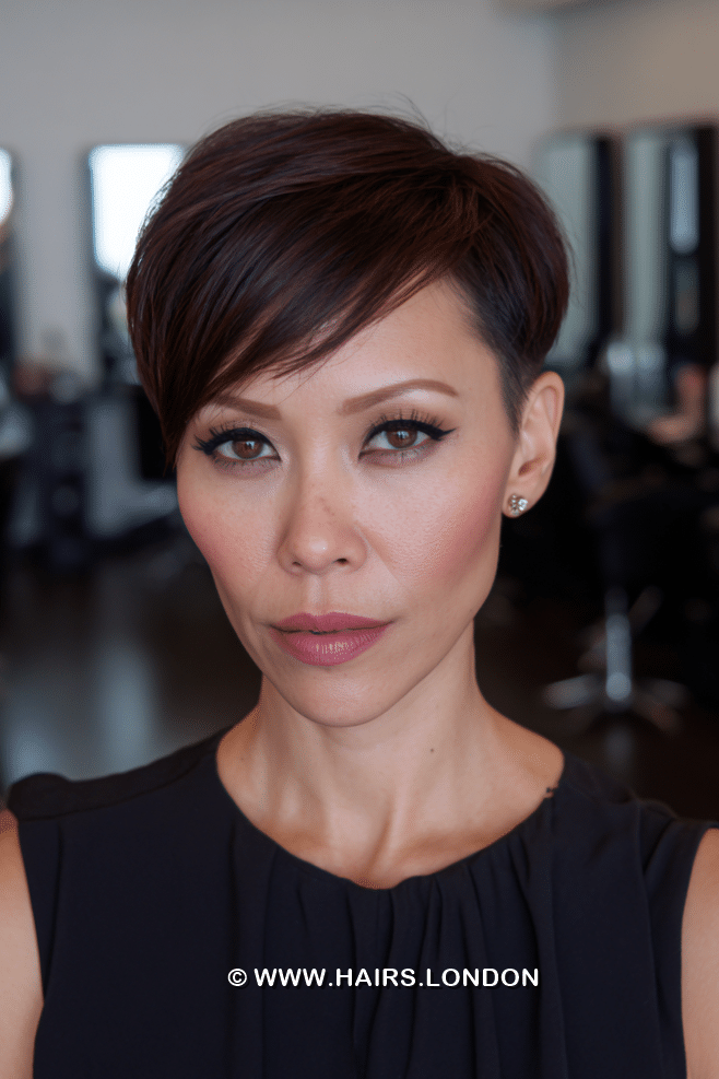 Rich Mahogany Red Hair