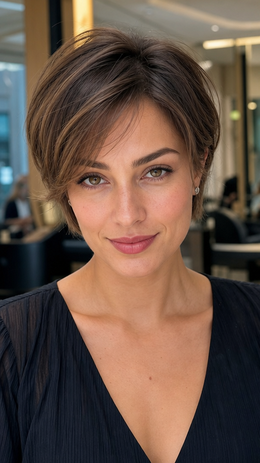 Mushroom Brown Silk Hair