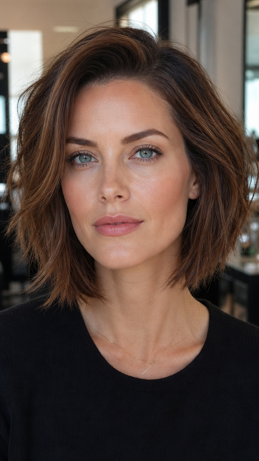 Toasted Chestnut Velvet Hair