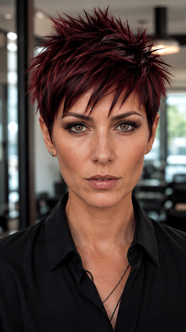 Black Cherry Velvet Hair
