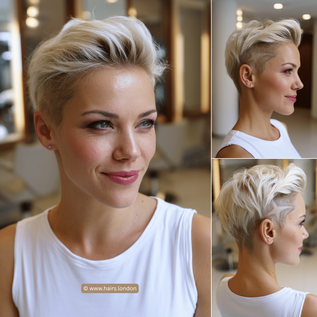 Icy Pearl Platinum Hair