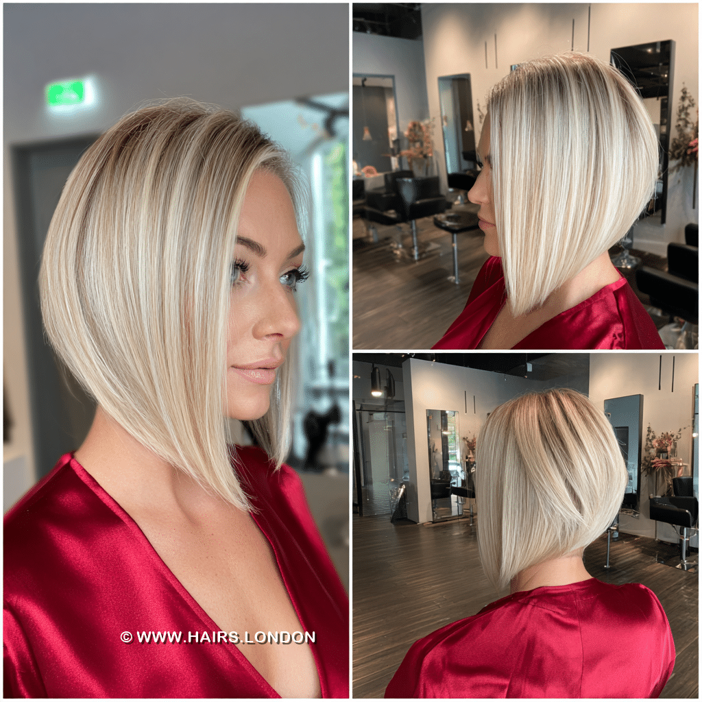 Icy Platinum Blonde Hair