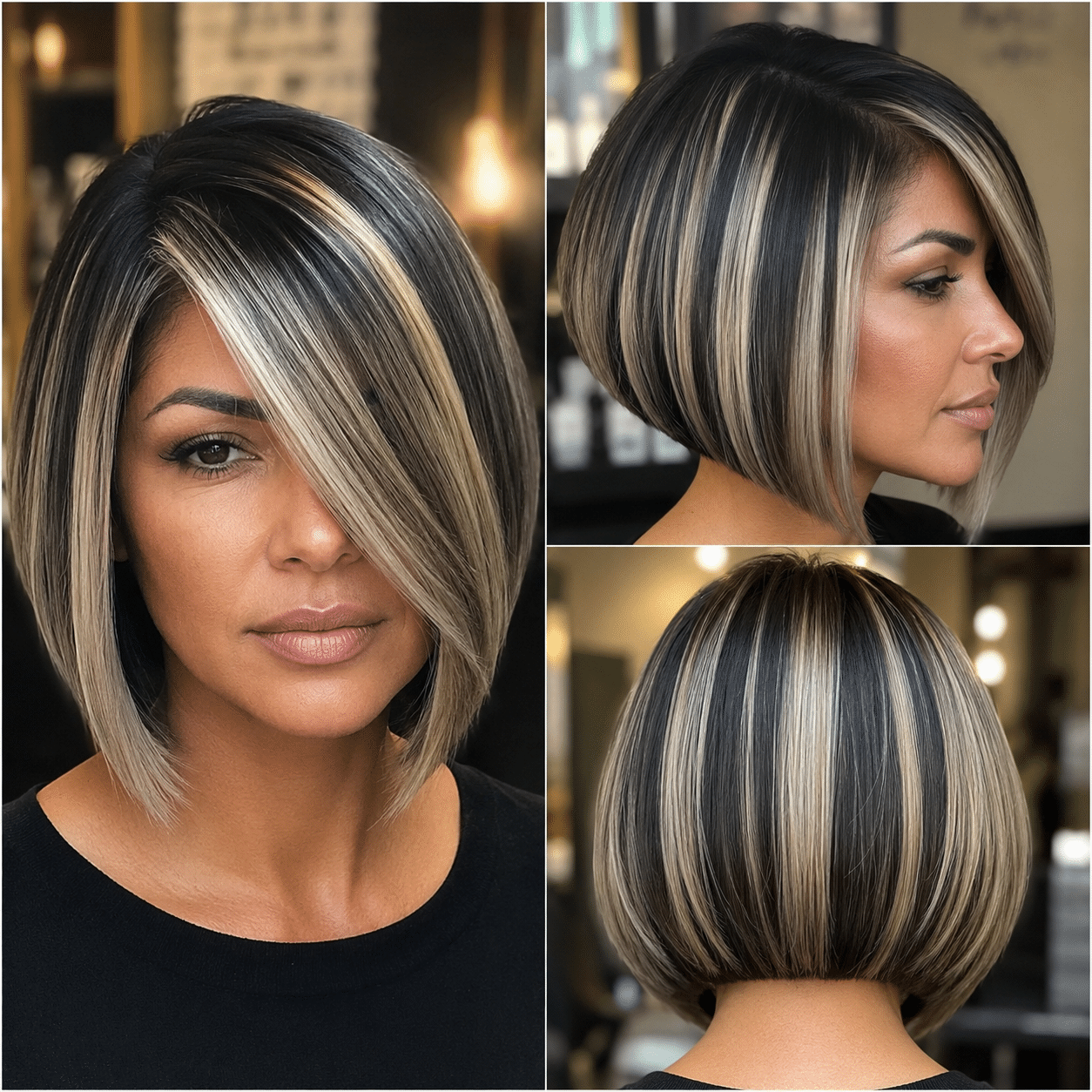 Smoky Vanilla Contour Hair