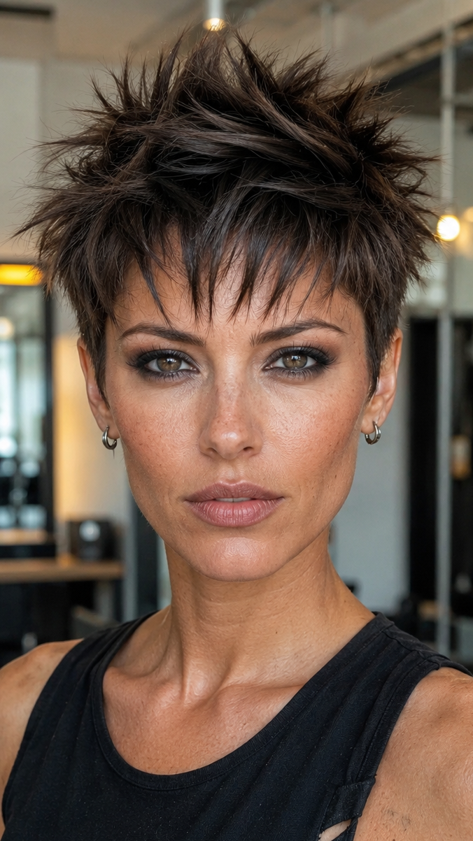 Smoky Espresso Brunette Hair