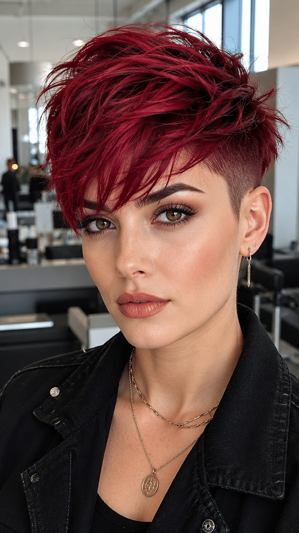 Ruby Magenta Hair