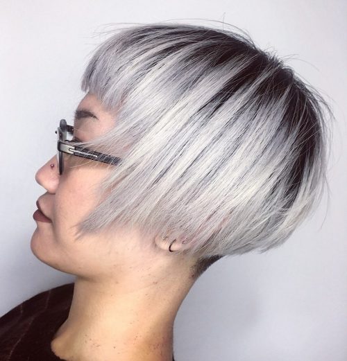 46 Stylish Ways to Wear a Modern Undercut Bob Haircut