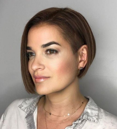 46 Stylish Ways to Wear a Modern Undercut Bob Haircut