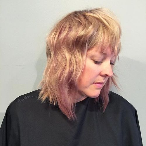 37 Versatile Medium-Length Haircuts with Bangs