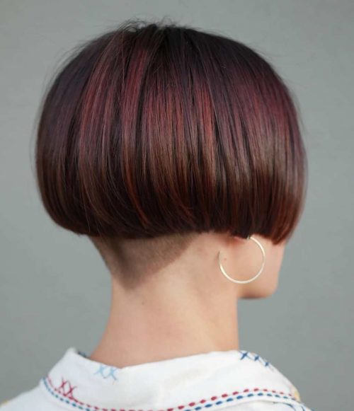 46 Stylish Ways to Wear a Modern Undercut Bob Haircut