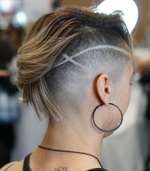 46 Stylish Ways to Wear a Modern Undercut Bob Haircut