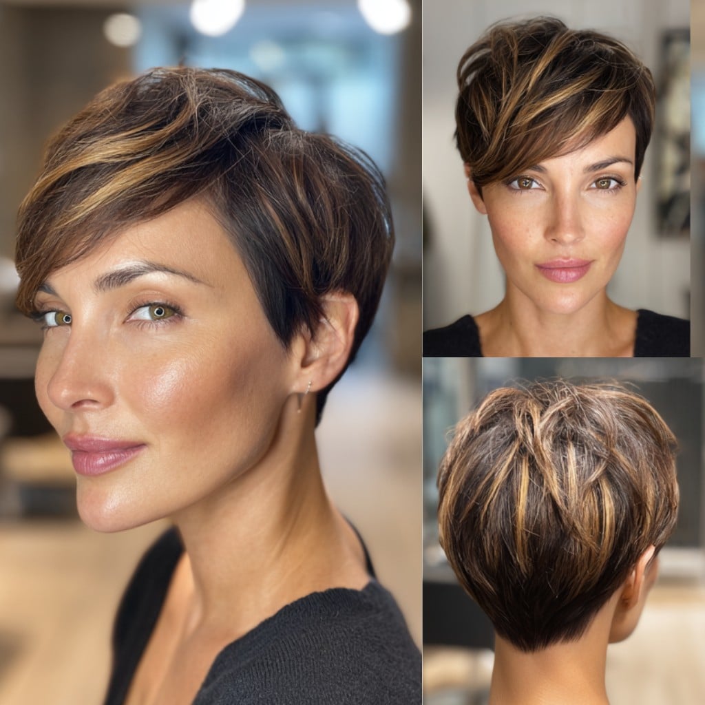 Chestnut Brown Balayage Hair