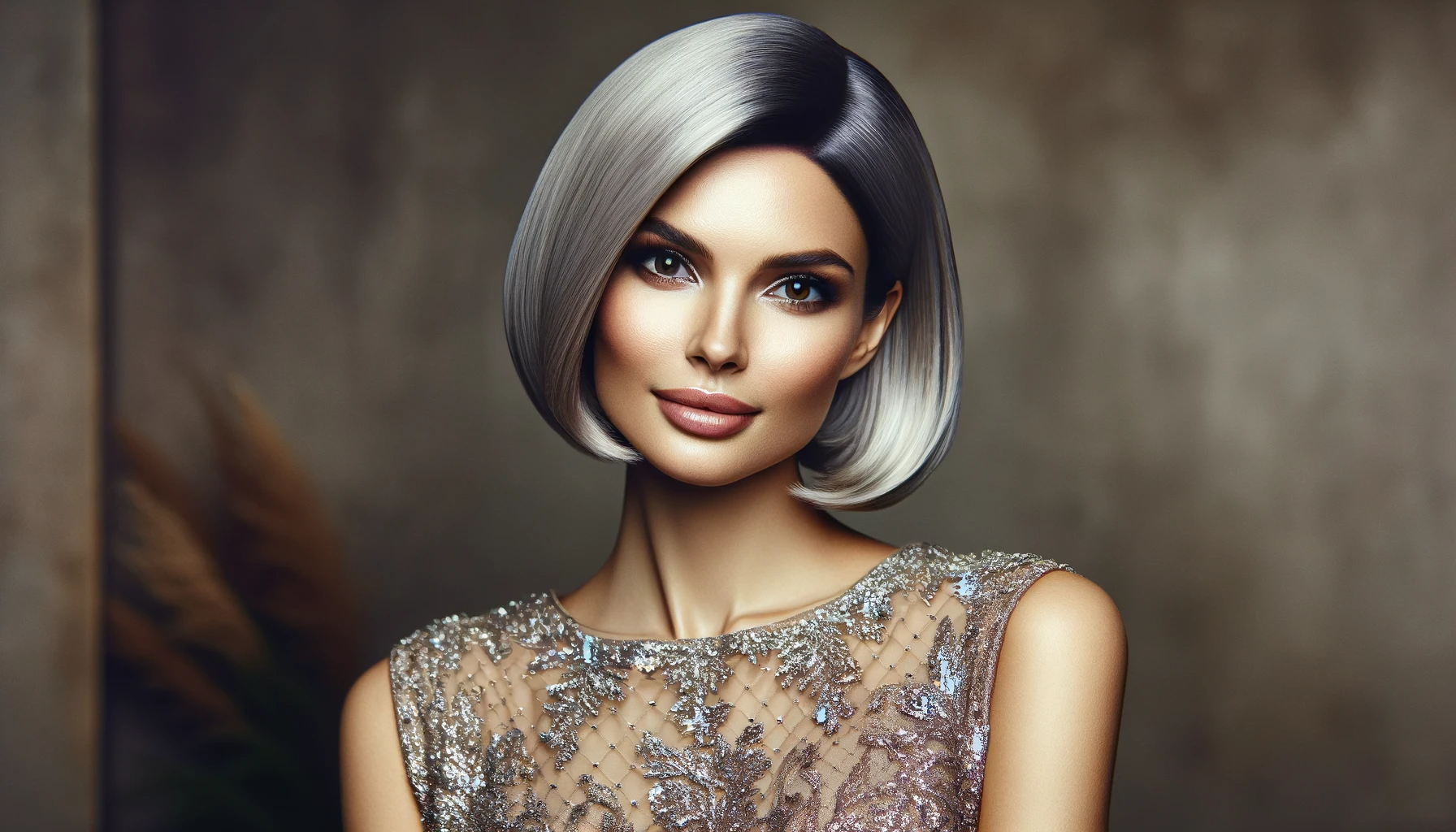 Collarbone A-Line Bob for Thick Hair