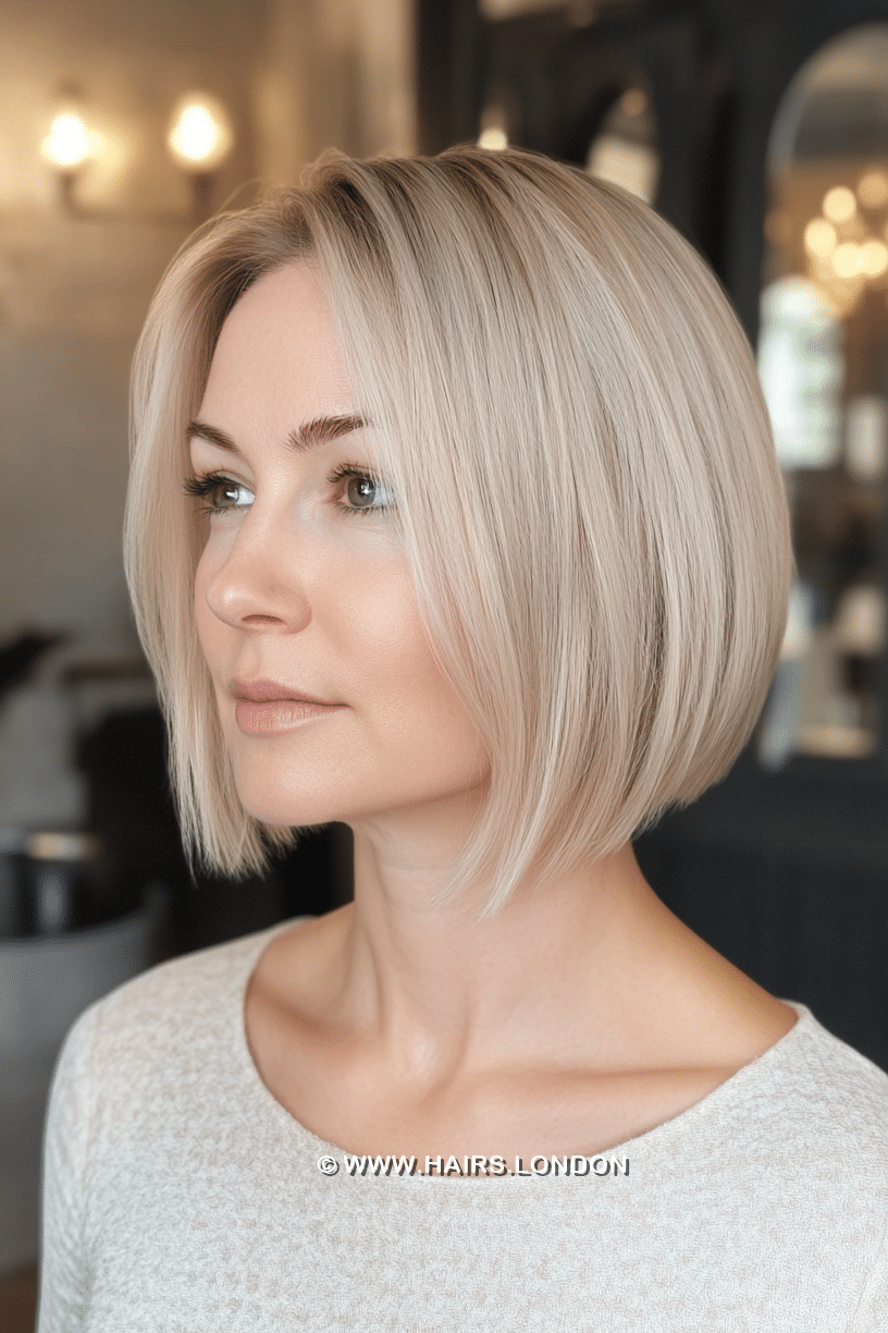 Cool Pearl Blonde Hair