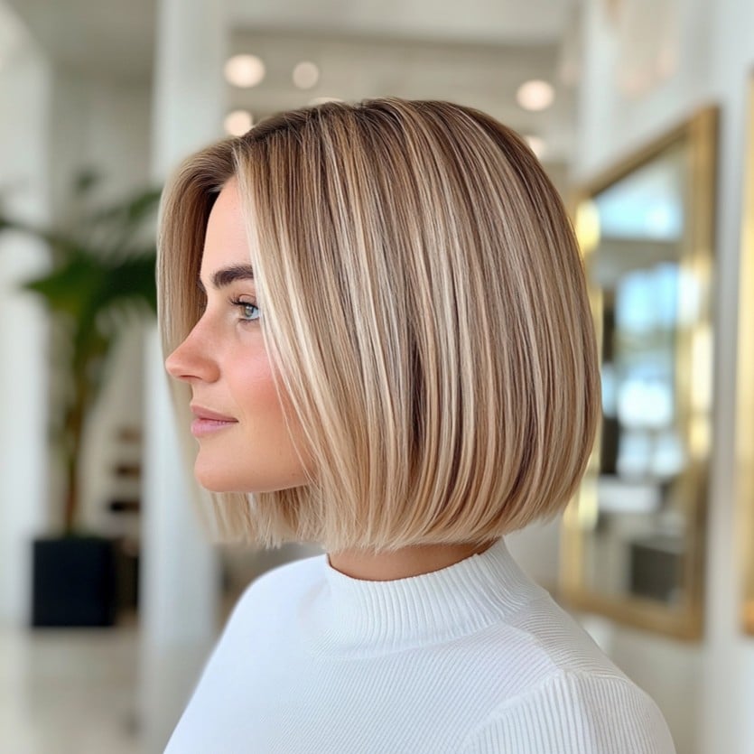 Creamy Beige Blonde Hair