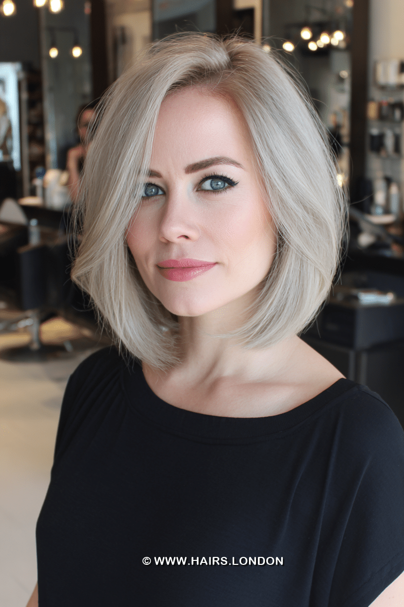 Creamy Vanilla Blonde Hair