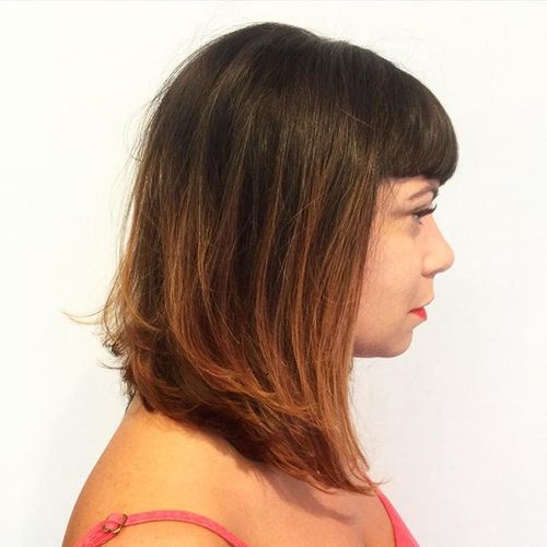 37 Versatile Medium-Length Haircuts with Bangs