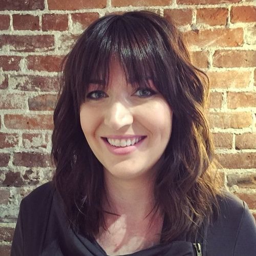 37 Versatile Medium-Length Haircuts with Bangs