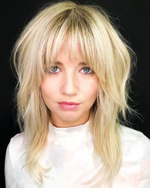 37 Versatile Medium-Length Haircuts with Bangs