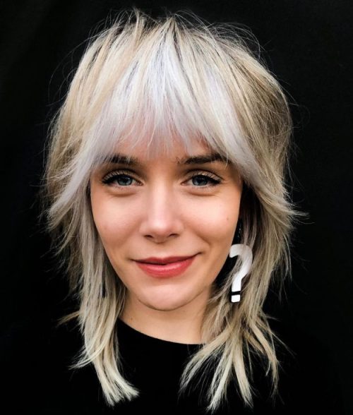 37 Versatile Medium-Length Haircuts with Bangs