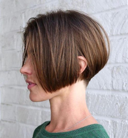 46 Stylish Ways to Wear a Modern Undercut Bob Haircut