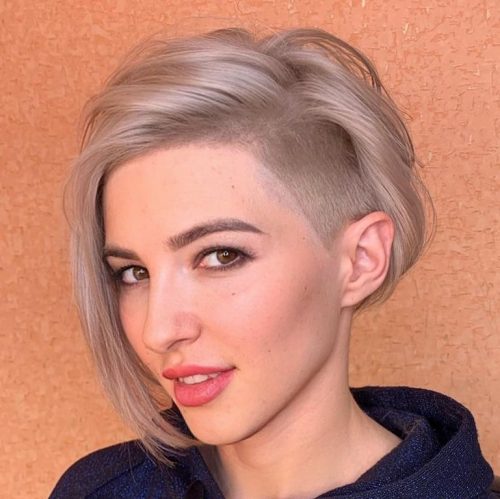 46 Stylish Ways to Wear a Modern Undercut Bob Haircut