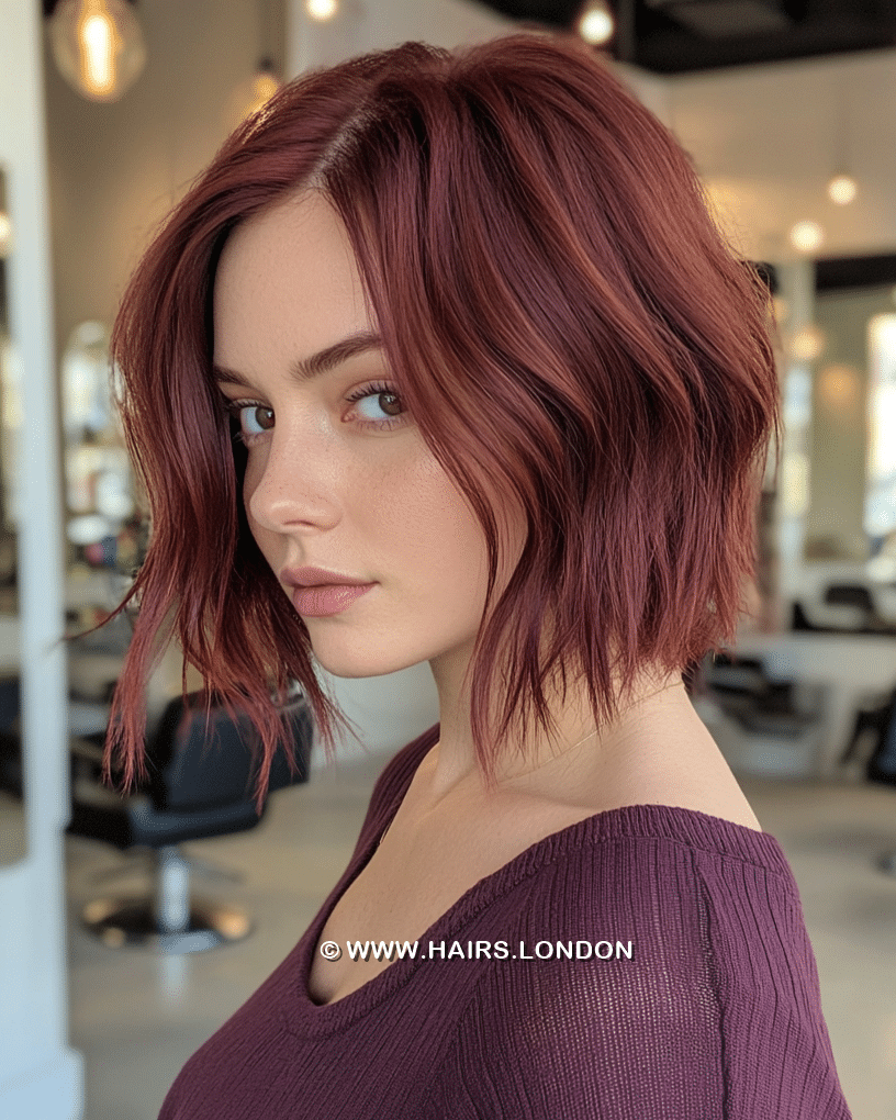 Rich Auburn Red Hair