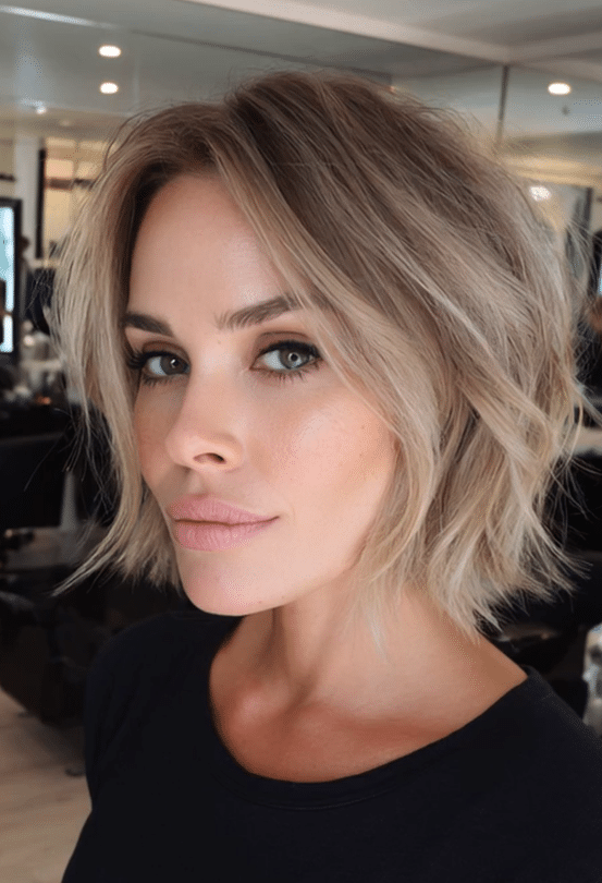 Sandy Beige Blonde Hair