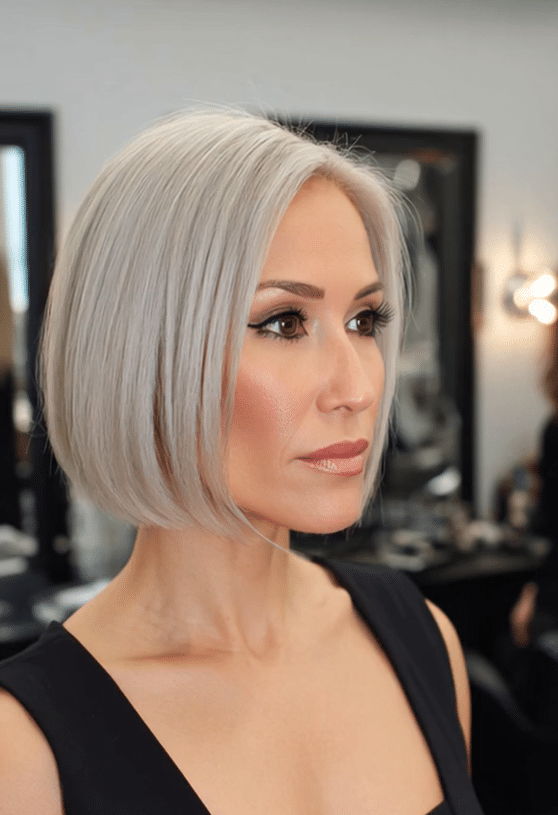 Classic Silver Blonde Hair