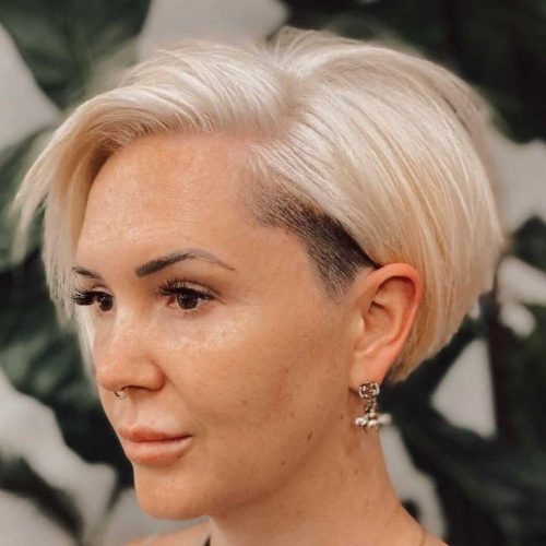 46 Stylish Ways to Wear a Modern Undercut Bob Haircut