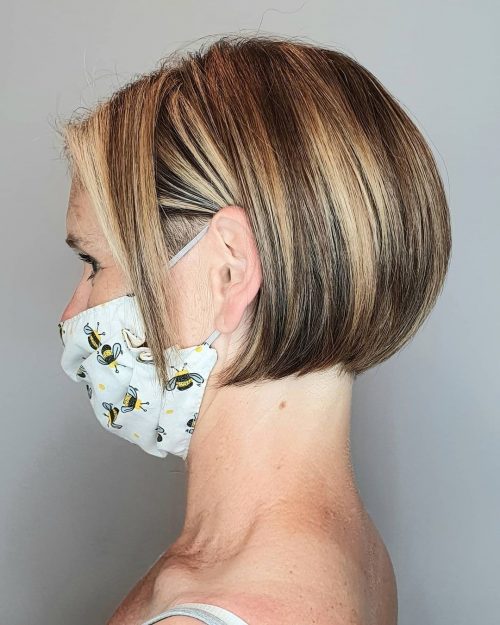 46 Stylish Ways to Wear a Modern Undercut Bob Haircut