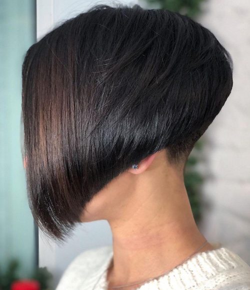 46 Stylish Ways to Wear a Modern Undercut Bob Haircut