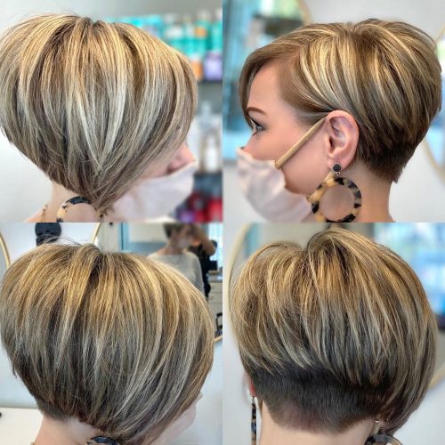 46 Stylish Ways to Wear a Modern Undercut Bob Haircut