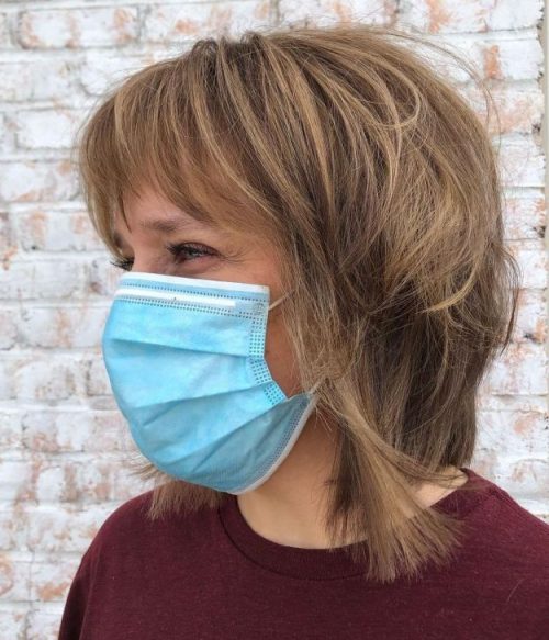 37 Versatile Medium-Length Haircuts with Bangs
