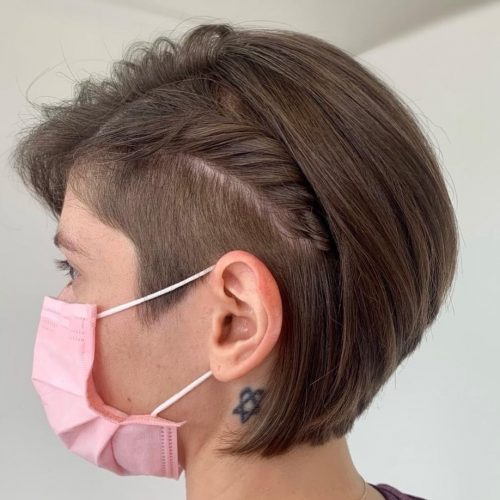 46 Stylish Ways to Wear a Modern Undercut Bob Haircut