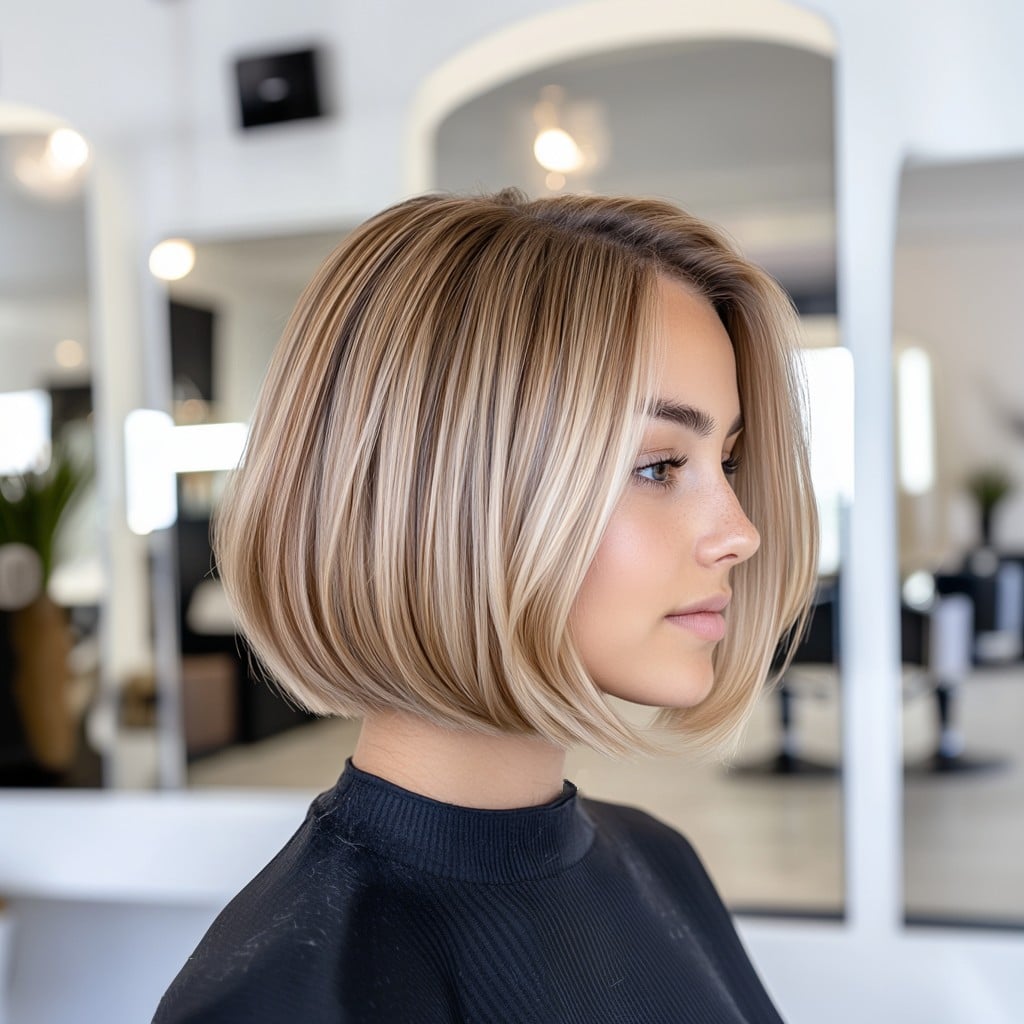 Soft Caramel Blonde Hair