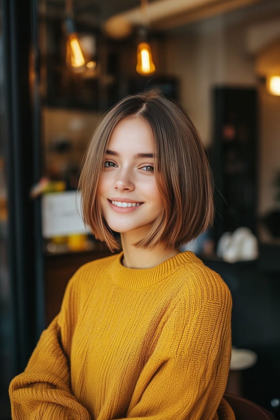 Soft Chestnut Brown Hair