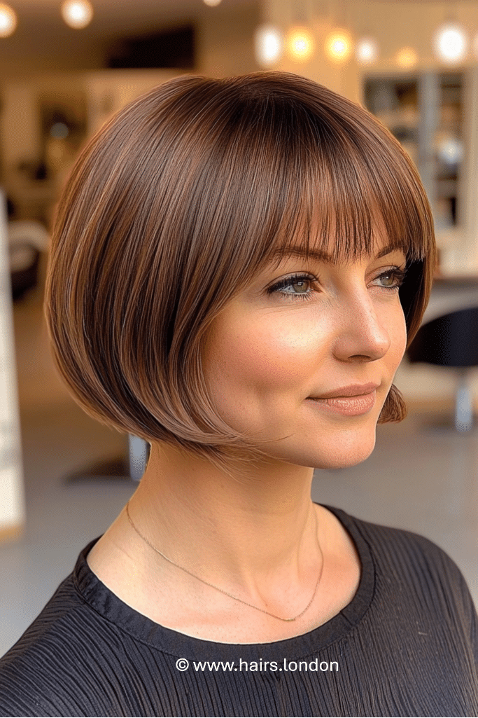 Soft Chocolate Brown Hair