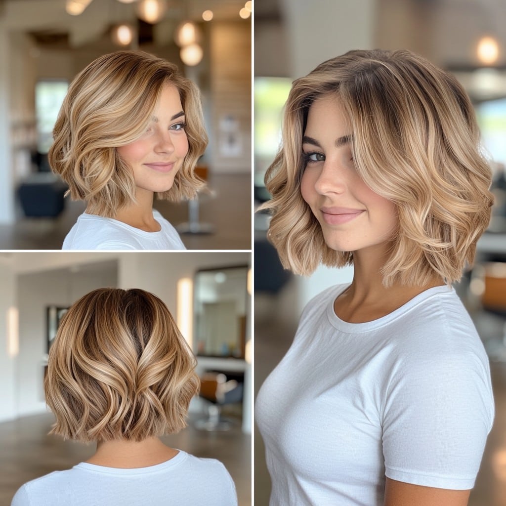 Soft Golden Beige Blonde Hair