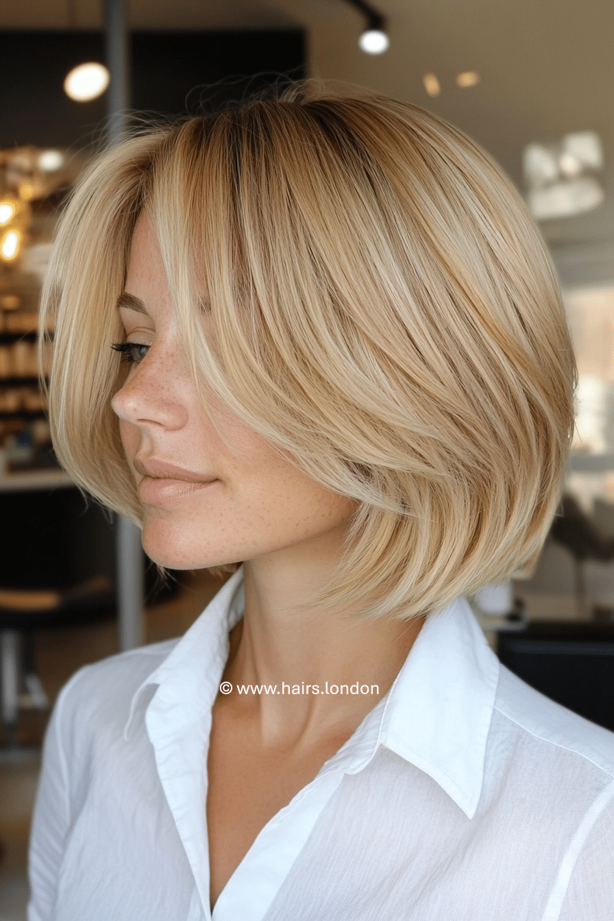 Soft Golden Blonde Hair